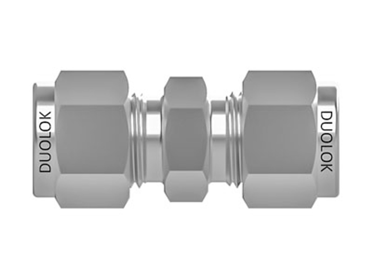 Duolok ISSD1U Tube To Tube Union Fitting 1/16" Tube