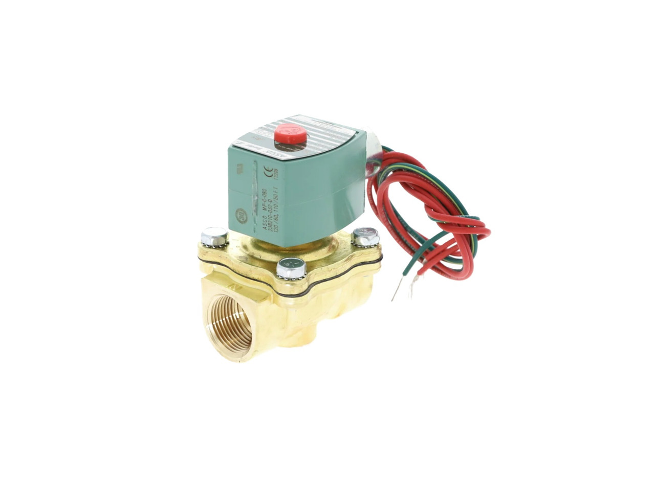 Asco 8210G009-120/60 Solenoid Valve, 2-Way, 3/4"