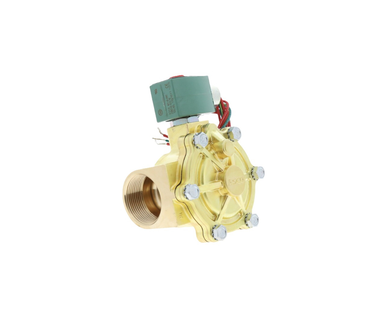 Asco 8210G022-120/60 Solenoid Valve, 2-Way, 1-1/2"