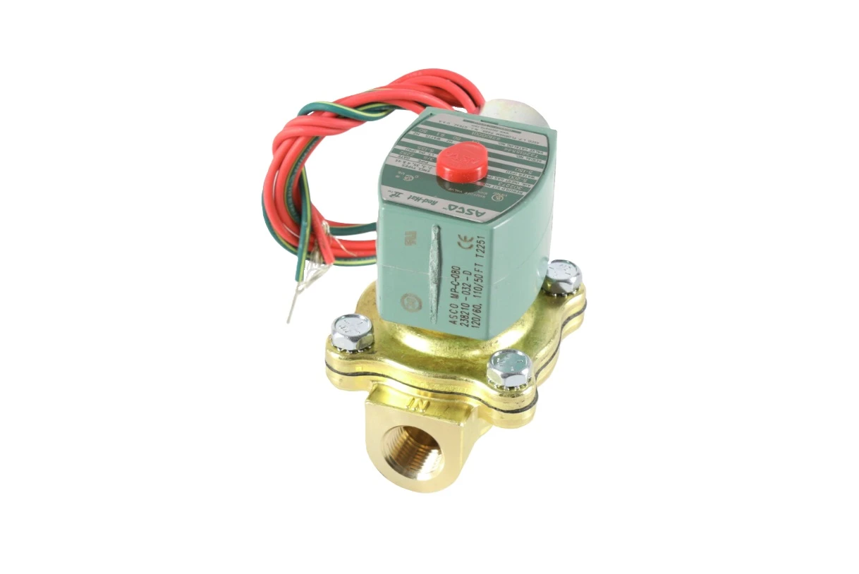 Asco 8210G001-120/60 Solenoid Valve, 2-Way, 3/8"