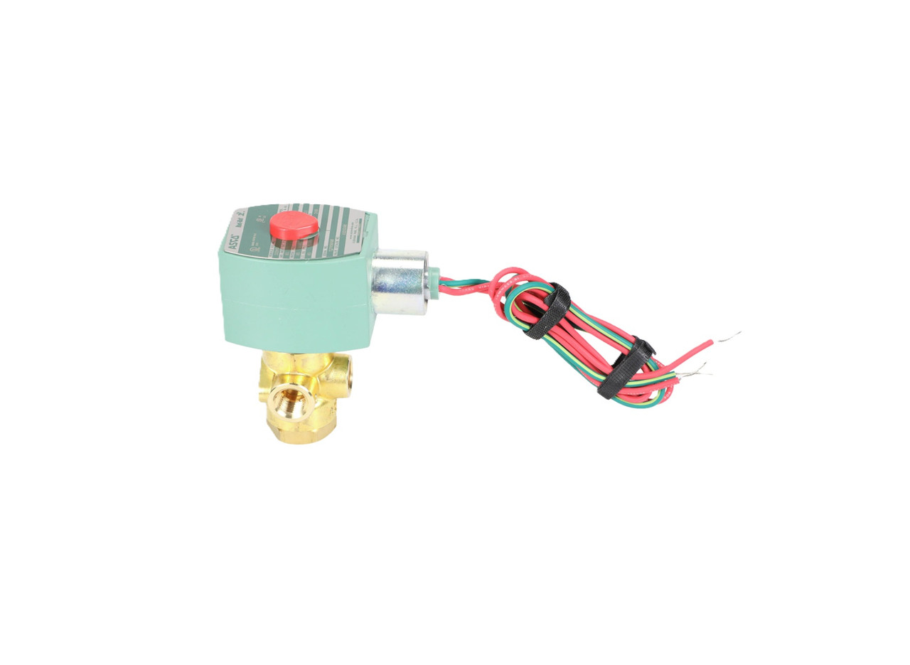 Asco 8320G186-120/60 Solenoid Valve, 3-Way, 1/4"