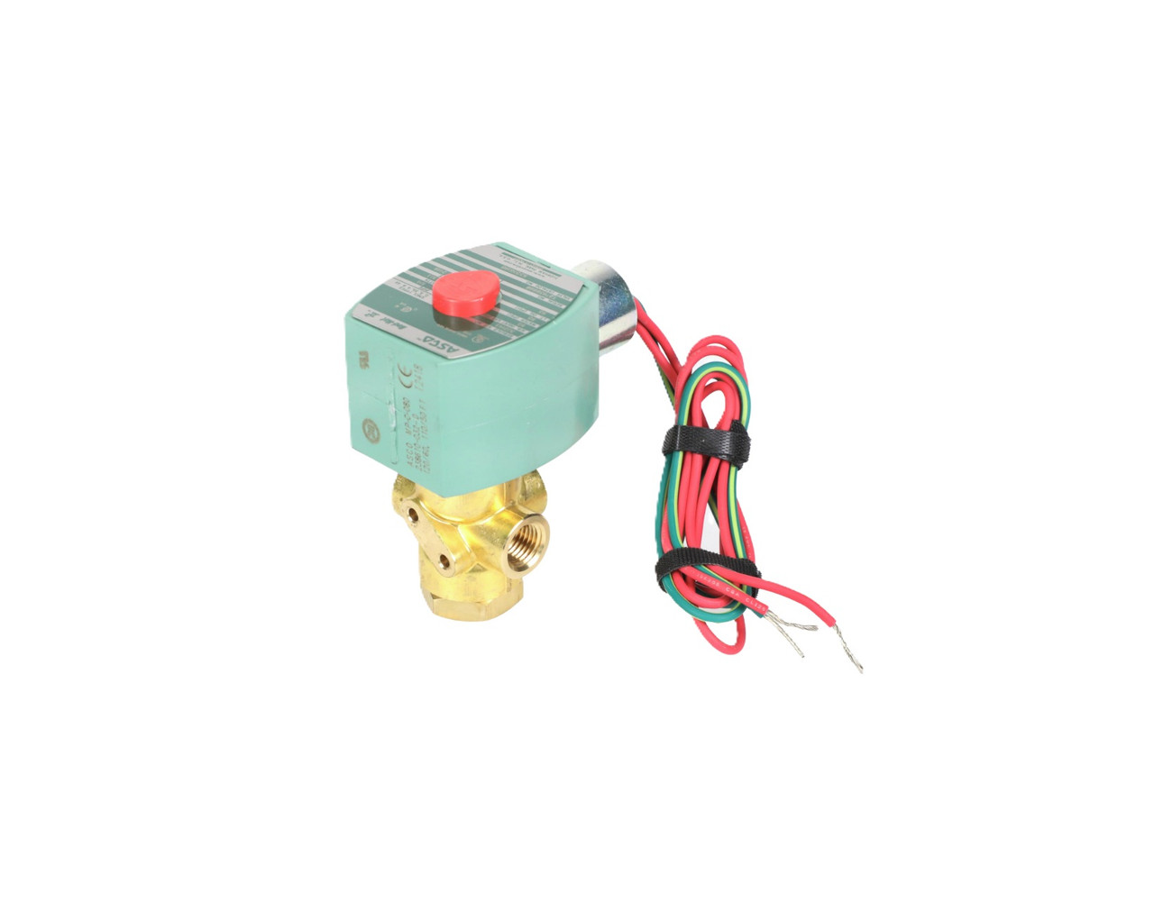 Asco 8320G186-120/60 Solenoid Valve, 3-Way, 1/4"