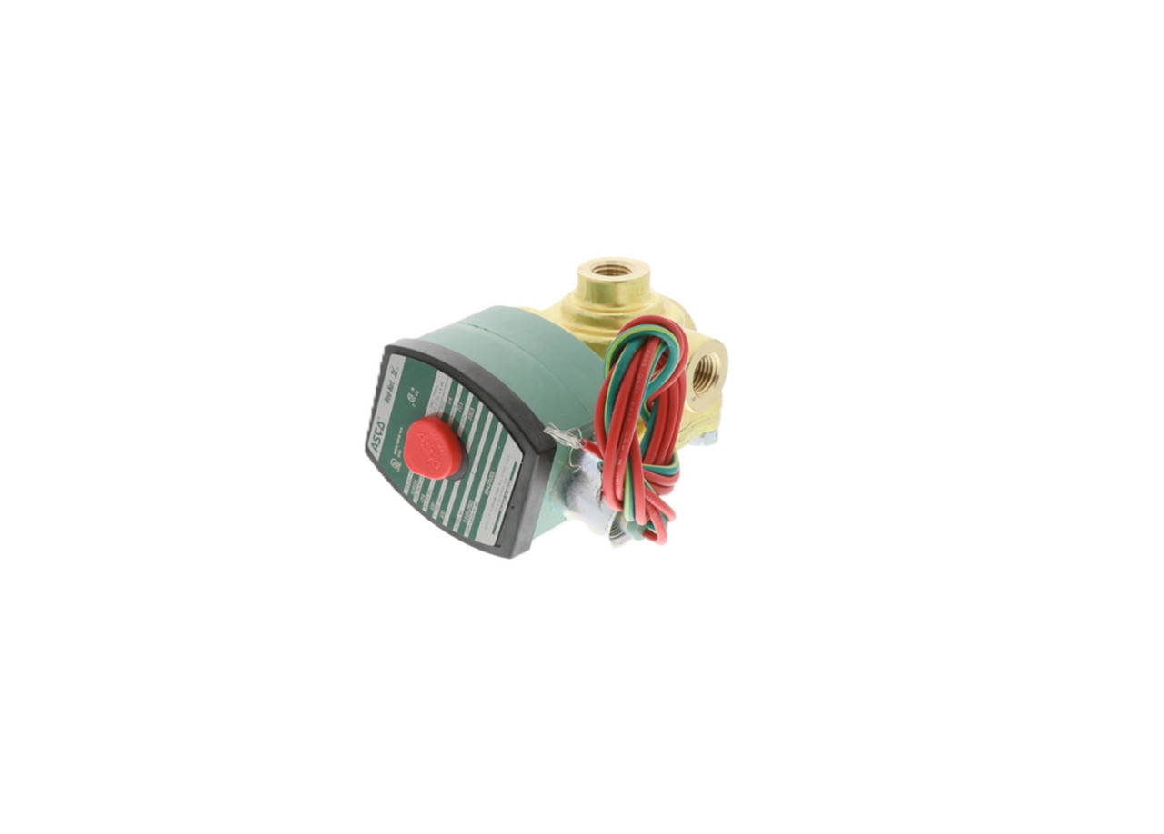 Asco 8342G001-120/60 Solenoid Valve, 4-Way, 1/4"
