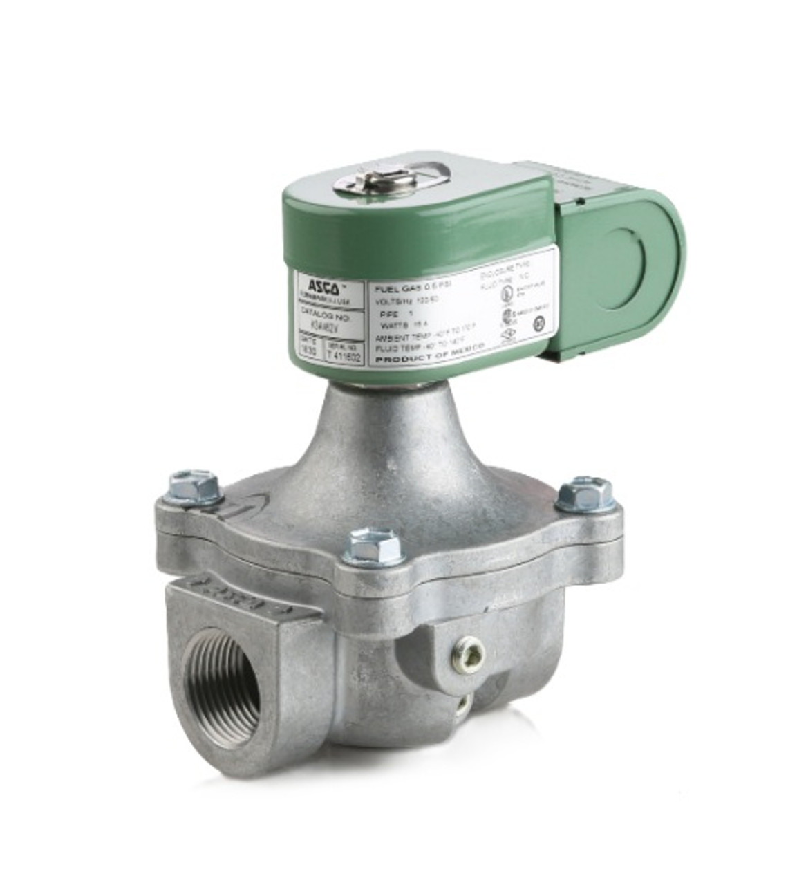 Asco K3A441V Solenoid Valve, 1/2", 24V Asco K3A441V Solenoid Valve, 1/2", 24V