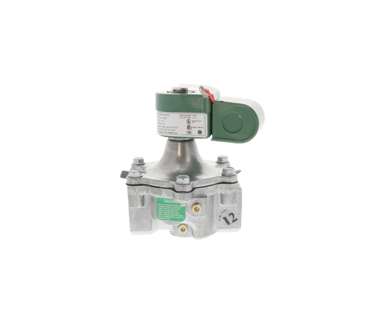 Asco S261SH02N3GJ7 Solenoid Safety Gas Valve, 1-1/4", 120Vac