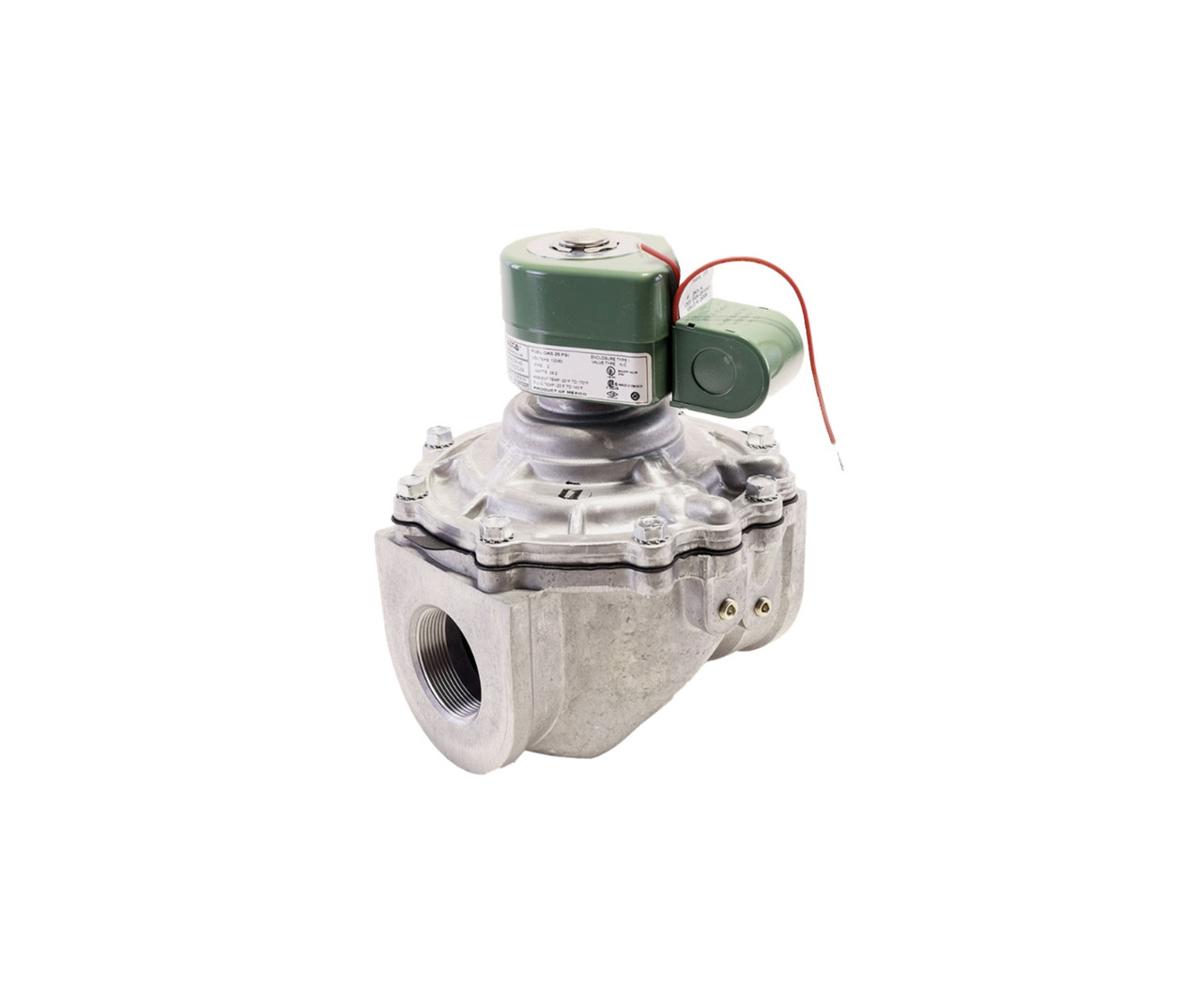 Asco S261SH02N3JK4 Solenoid Safety Gas Valve, 2", 120Vac