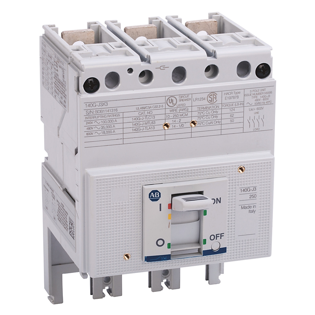 Allen Bradley 140G-J3F3-D25 Circuit Breaker