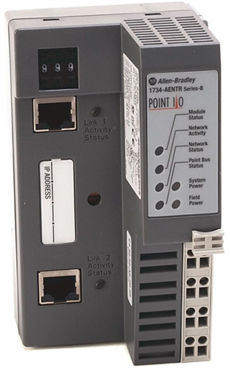 Allen Bradley 1734-AENTR Point I/O Dual Port Network Adapter