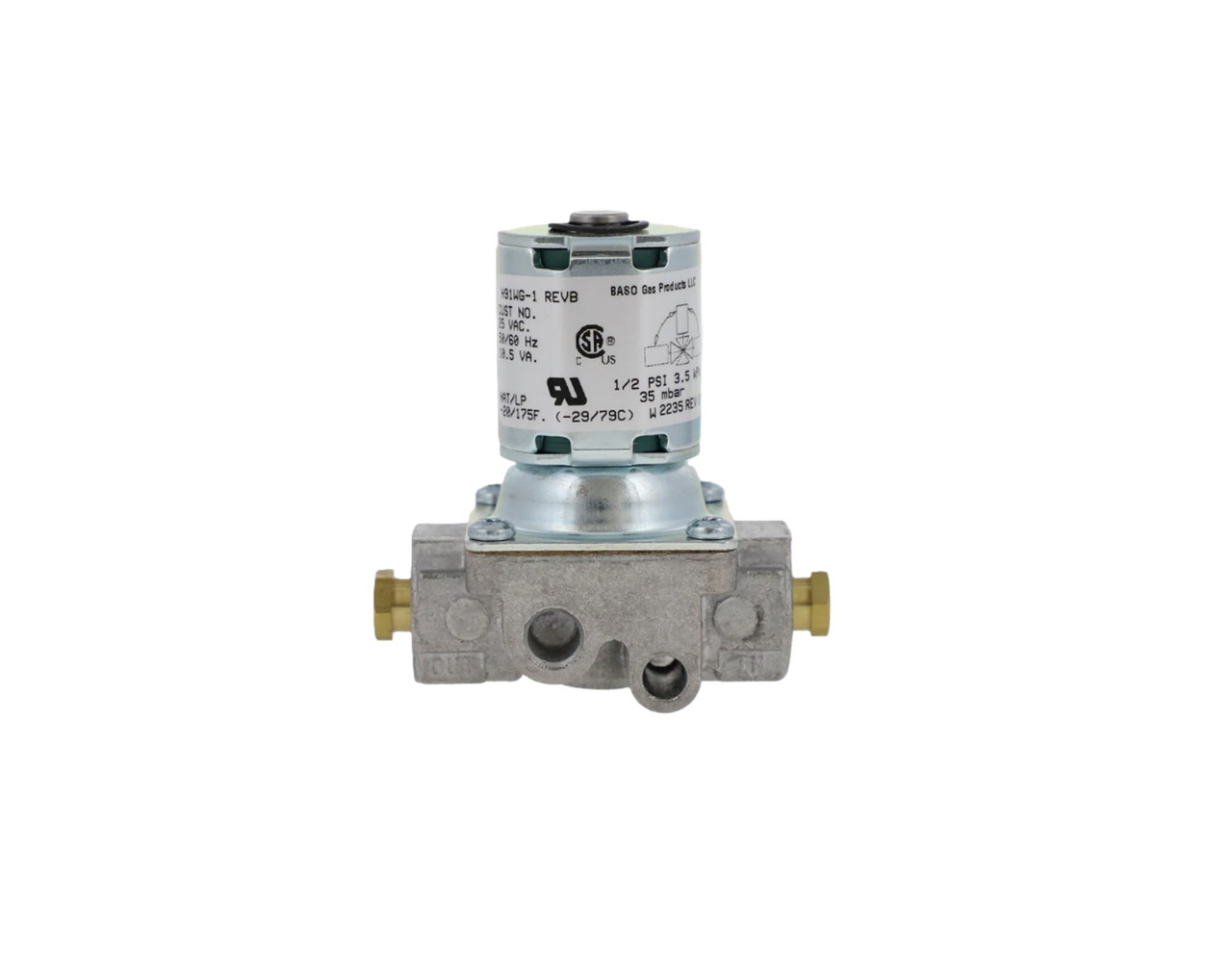 Baso H91WG-1C-REVB Automatic Gas Valve, 1/4"
