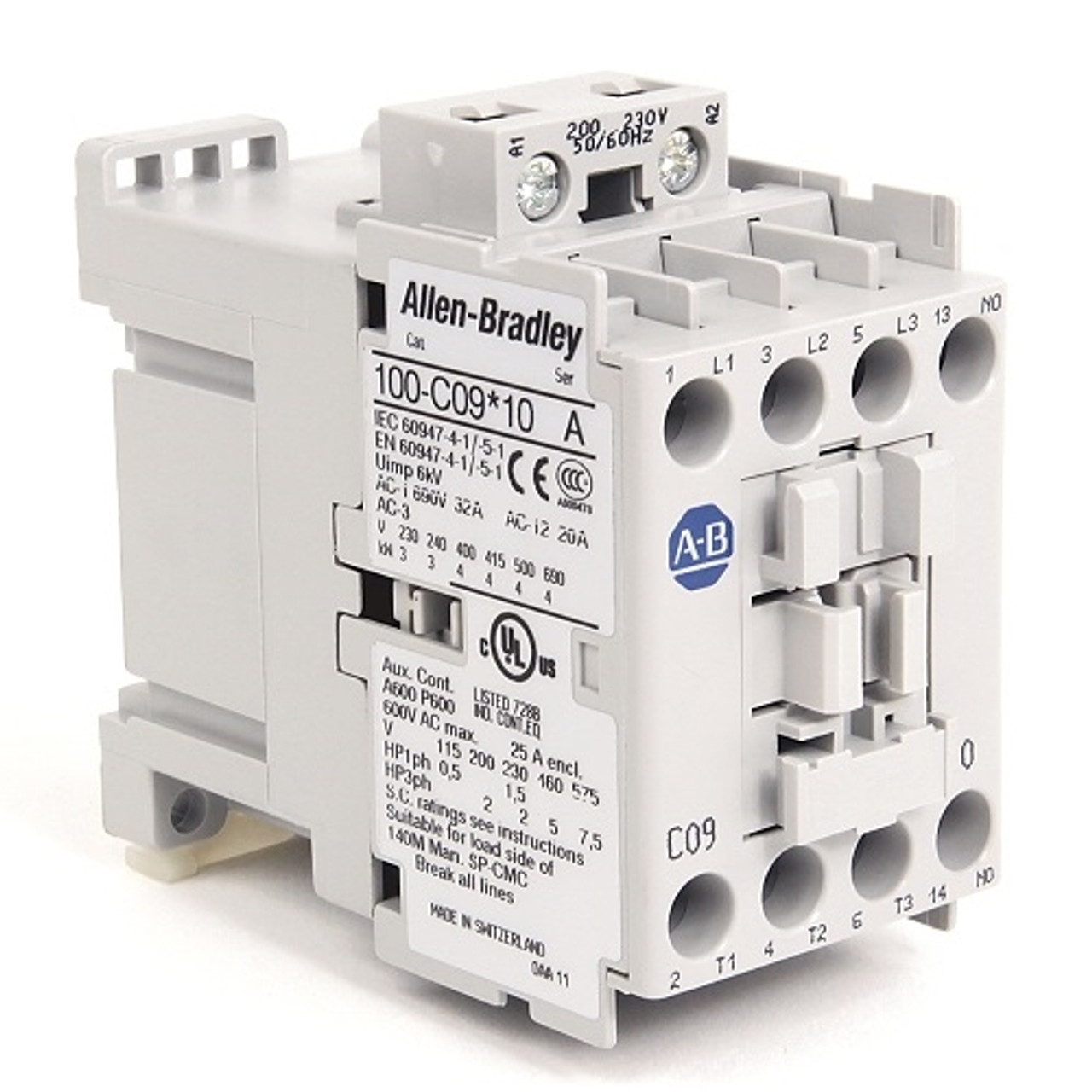 10 x Allen-Bradley 100-C30*00 Contactors