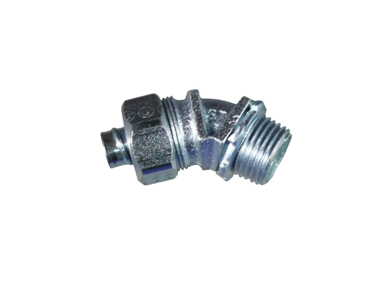 Appleton ST-4550 LiquidTight 45 Degree Connector Steel
