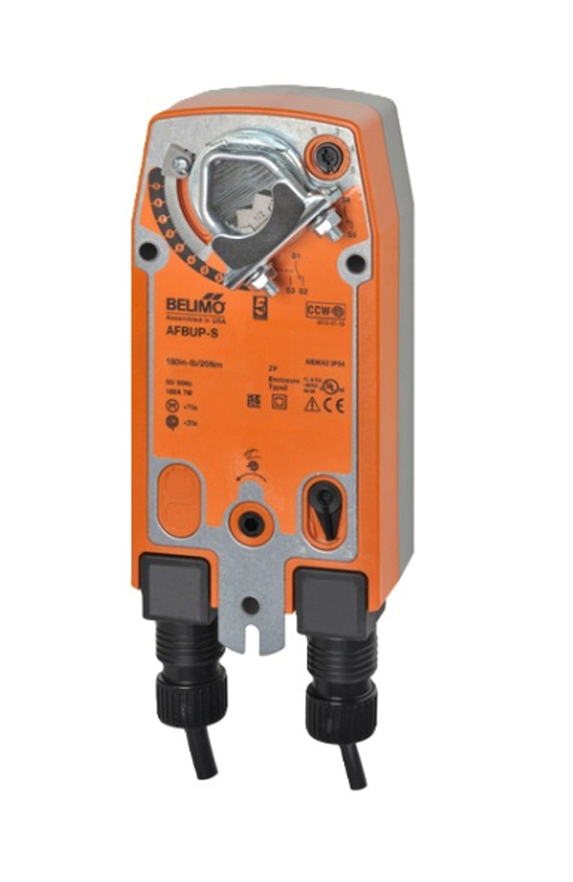 Belimo AFBUP-S Spring Return Actuator, 24-240Vac