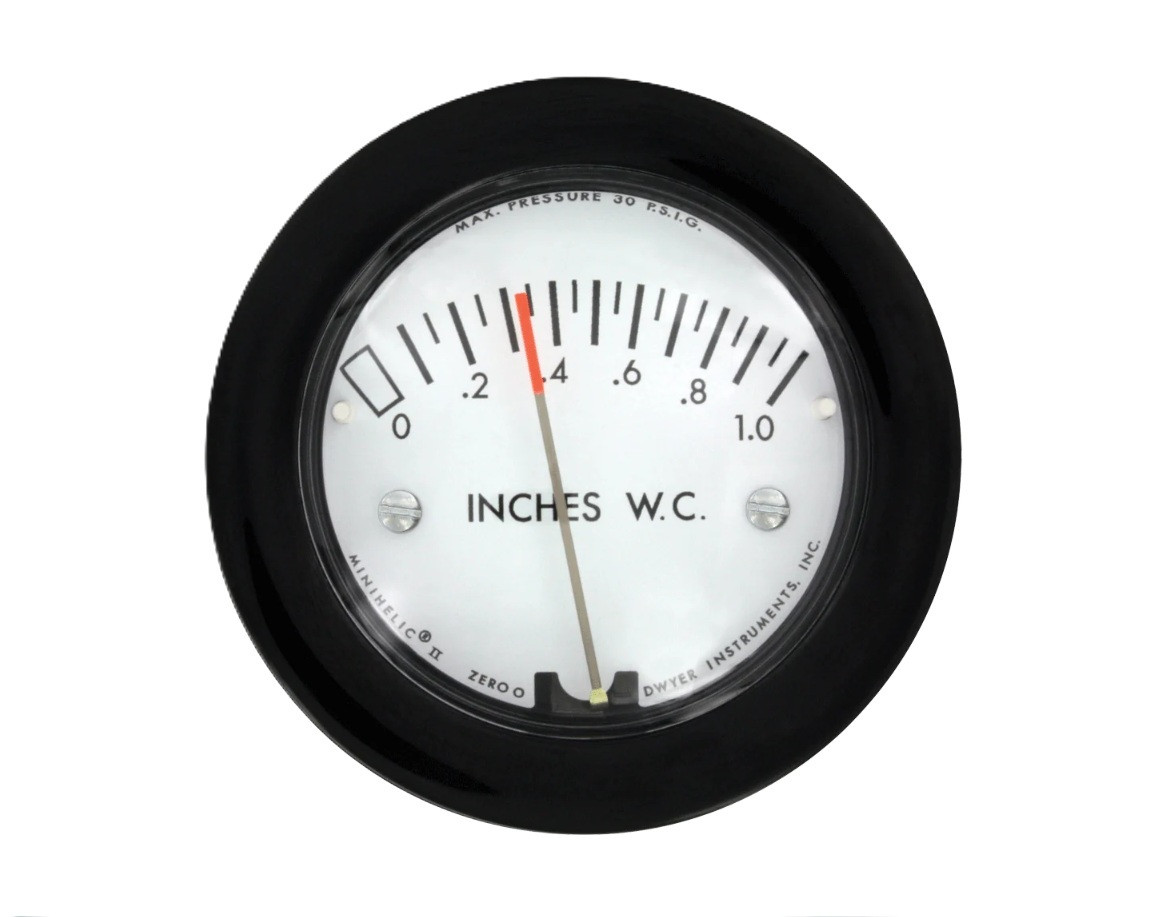 Dwyer 2-5040-NPT Minihelic II Gage