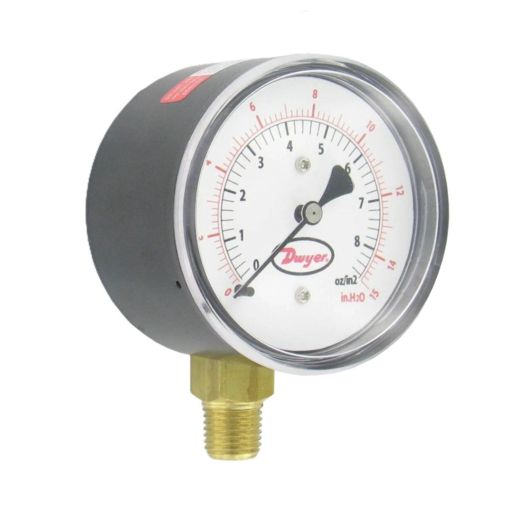 Dwyer LPG3-D8242N Low Pressure Gage