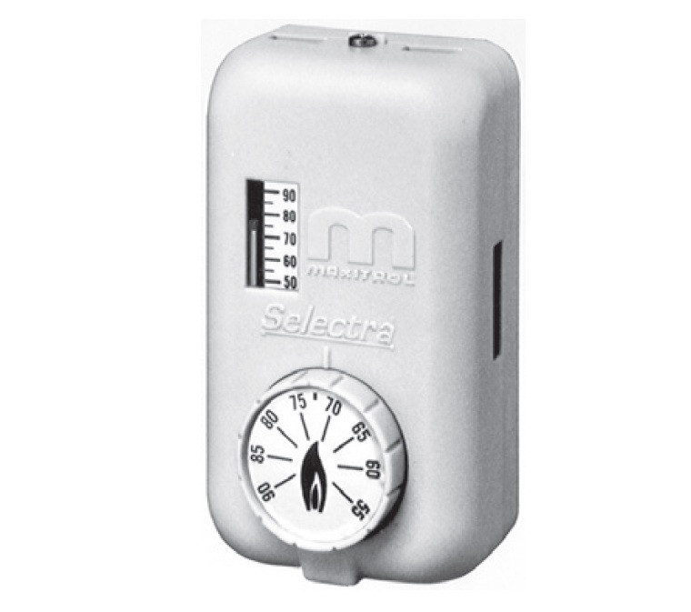 Maxitrol TS244 Space Temp Selector, 55-90F