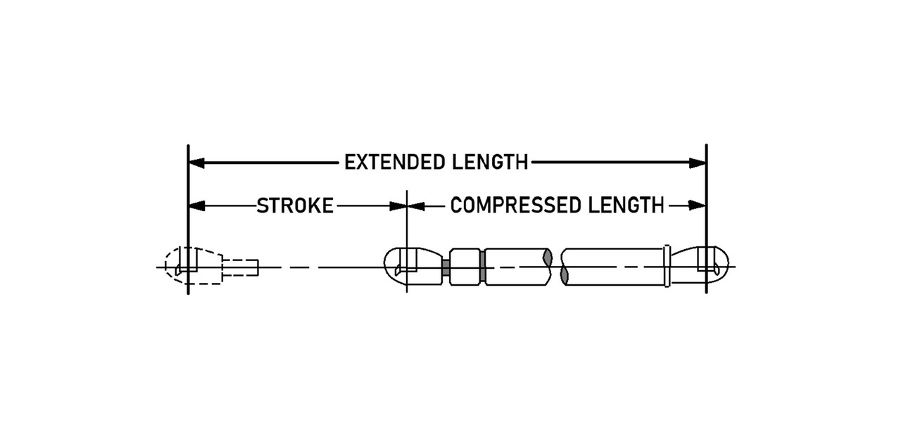 Polar 1133 Gas Spring