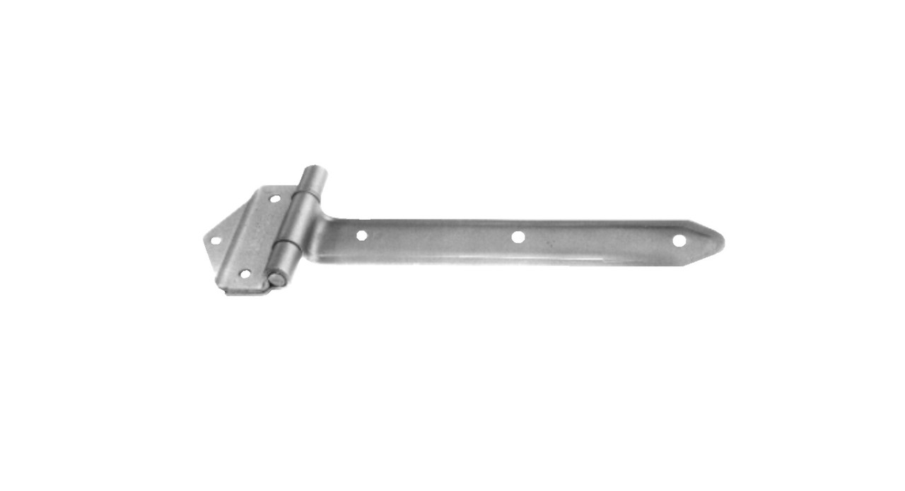Polar 2016-SS Hinge, 16" Plain Stainless