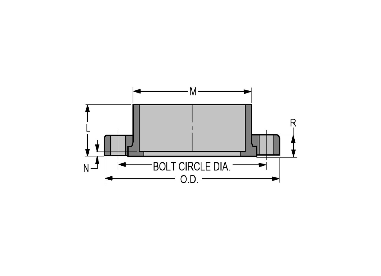 Spears 854-030C Van Stone Flange, 3", Schedule 80, SOC - Specs
