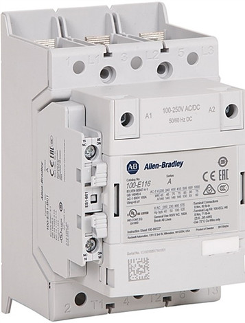 Allen Bradley 100-E116KD11 IEC Contactor, 116A Allen Bradley 100-E116KD11 IEC Contactor, 116A