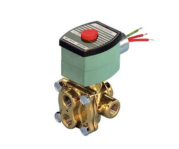 Asco 8342G001-120/60 Solenoid Valve, 4-Way, 1/4" Asco 8342G001-120/60 Solenoid Valve, 4-Way, 1/4"