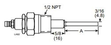 Eclipse 10002219 Flame Rod, 1/2" NPT, Length 12" Eclipse 10002219 Flame Rod, 1/2" NPT, Length 12"