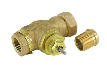 Schneider VB-7211-0-4-08 1" Valve Body Straight Union, Stem Up-Open