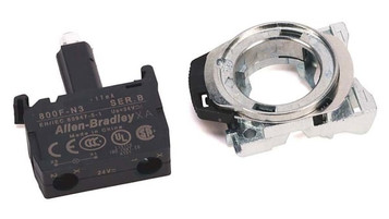 Allen Bradley 800F-MQ5G Back of Panel Composite