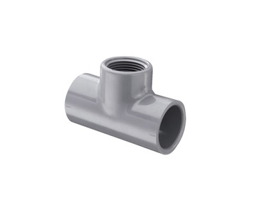 Spears 802-002C CPVC Tee, 1/4" SCH 80, SOC
