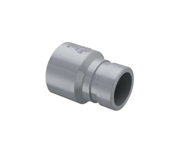 Spears 833-030C CPVC Coupling, 3", SCH 80, Grooved x SOC