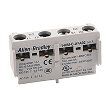 Allen Bradley 140M-C-AFA11 Internal Auxiliary Contact Allen Bradley 140M-C-AFA11 Internal Auxiliary Contact