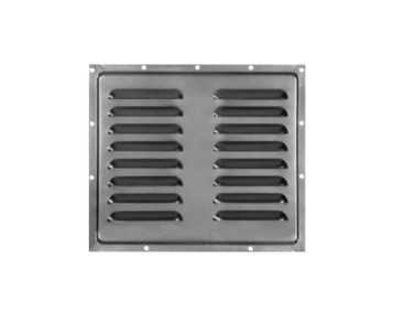 Polar 22 Ventilator Louver, Aluminum
