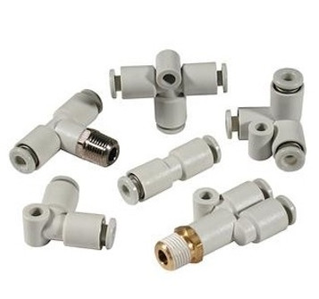 SMC KQ2H07-U02A Connector Fitting, 1/4 KQ2(Uni)