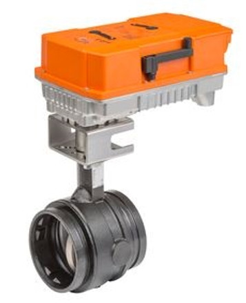 Belimo F6100VIC-PRBUP-3-T Butterfly Valve and Actuator, 4"