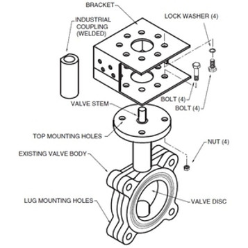 Belimo UFLK8180 Linkage for SY2 Belimo UFLK8180 Linkage for SY2