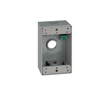 Appleton Electric WSM150 Gang Box, 1/2" Hub