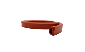 Gaskets GE131 Extruded Silicone "e" Seal, 1/2" x 5/8"