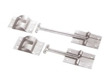 Polar 9 Door Holder, 4" Zinc Plated Polar 9 Door Holder, 4" Zinc Plated