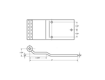 Polar 1809-103 Strap w/ 3 Mounting Holes