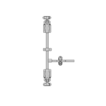 Polar 658-SSP Heavy Duty Anti-Rack Lock