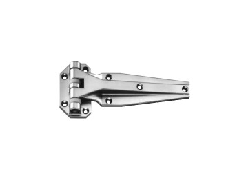 Polar 109 Flush Hinge, Chrome Plated