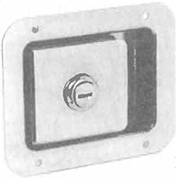 Polar 5230 Flush Paddle Handle Latch Polar 5230 Flush Paddle Handle Latch