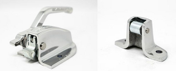 Brixon 3HCI-C #3 Latch Body, Handle & Strike, Chrome Plated, Cast Iron Brixon 3HCI-C #3 Latch Body, Handle & Strike, Chrome Plated, Cast Iron