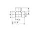 Spears 801-010C CPVC Tee, 1" schedule 80, SOC - Specs