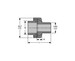 Spears 8096-012C CPVC, Union, 1-1/4", SCH 80, SOC - Specs