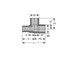 Spears 844-007C CPVC Tee, 3/4", SCH 80, SOC - Specs