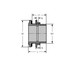 Spears 8170-012C CPVC, Tank Adaptor, 1-1/4", SCH 80, SOC - Specs
