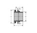 Spears 8170-025C CPVC, Tank Adaptor, 2-1/2", SCH 80, SOC - Specs