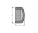 Spears 848-007C CPVC Cap, 3/4", SCH 80, FPT - Specs