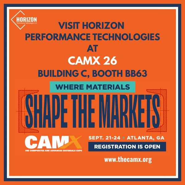 Horizon Welcomes You to Visit Us at CAMX 2026 In Atlanta, GA!