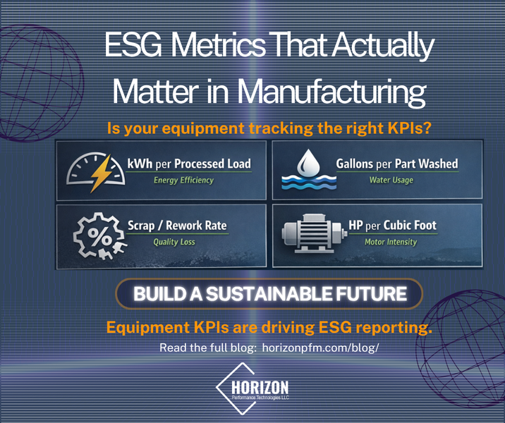 ESG Metrics that Actually Matter in Manufacturing-Equipment Level Data is the New Standard
